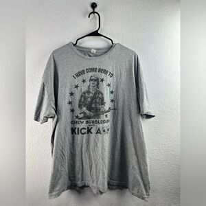 Quick Draw Men’s Bubblegum "They Live" Gray Shirts Size 2XL